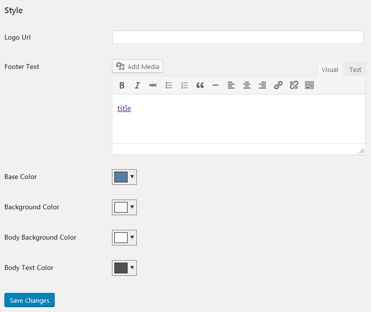 Managing Accommodation Settings