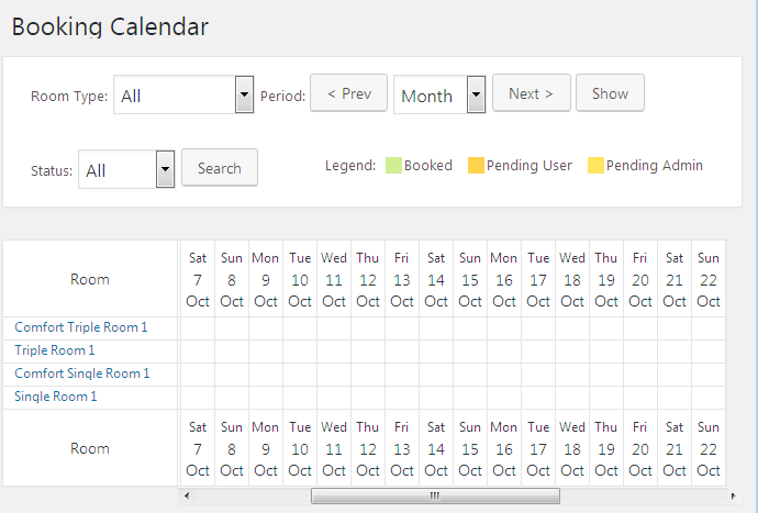 Managing Bookings Using Hotel Booking