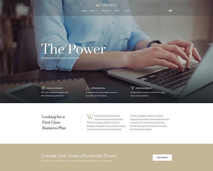 multipurpose corporate WordPress theme