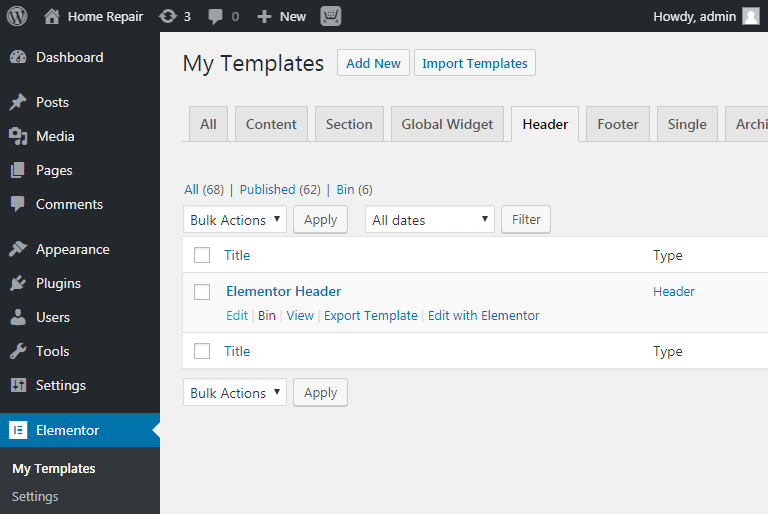 Issues after updating to Elementor Pro