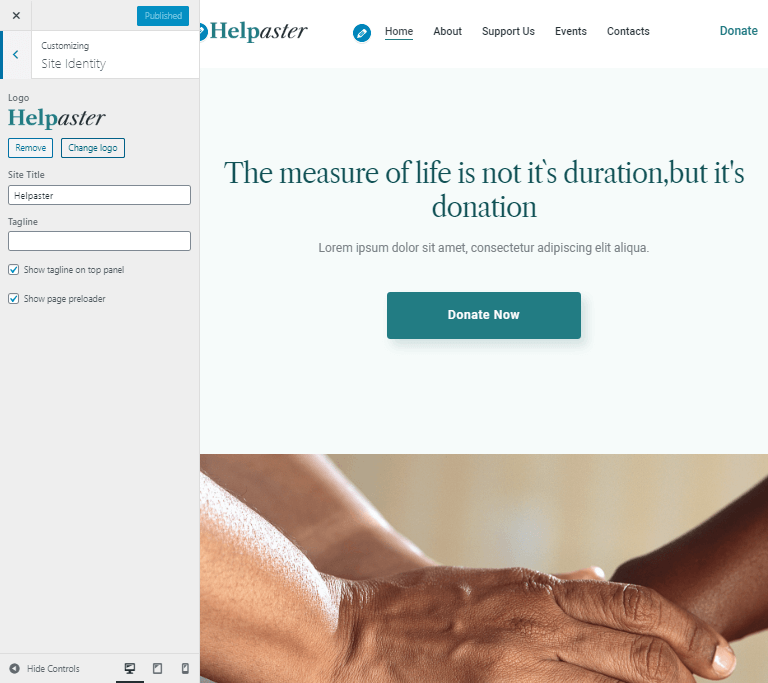 best charity theme WordPress