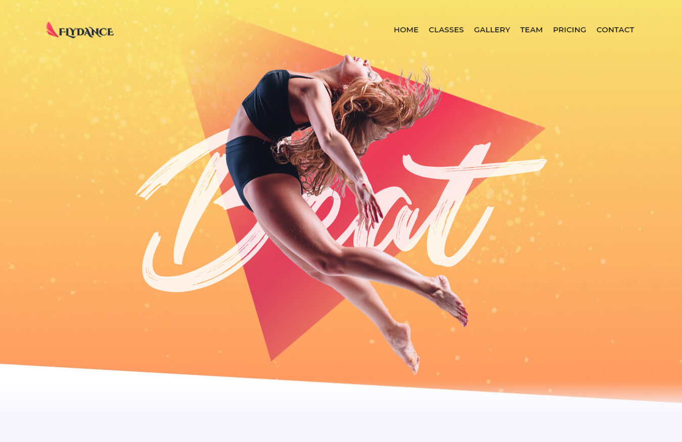 WordPress themes with parallax effect