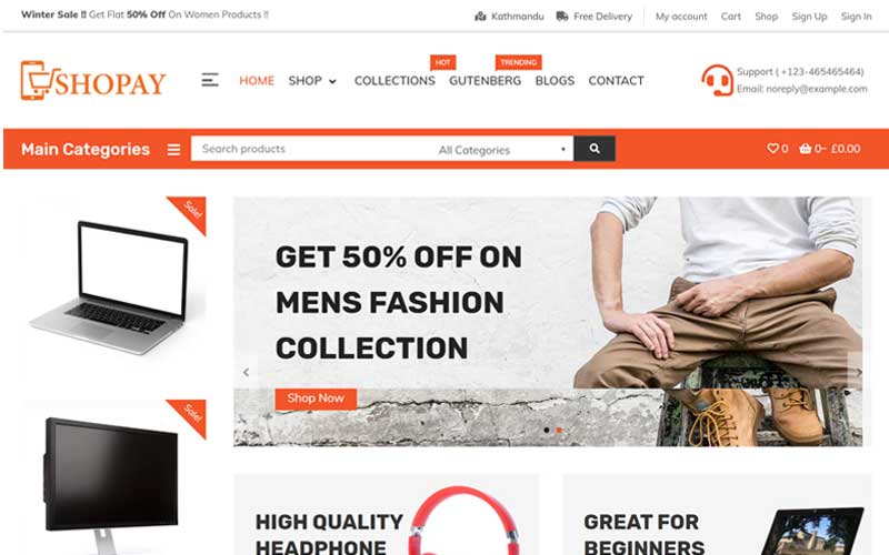 wordpress fashion ecommerce themes