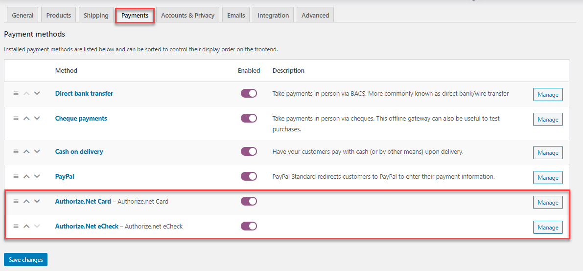 Authorize.net WooCommerce Integration In A Few Steps