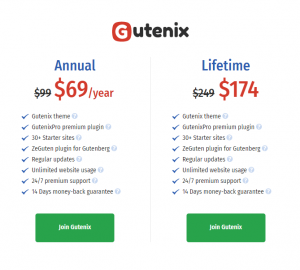 Gutenix WordPress theme