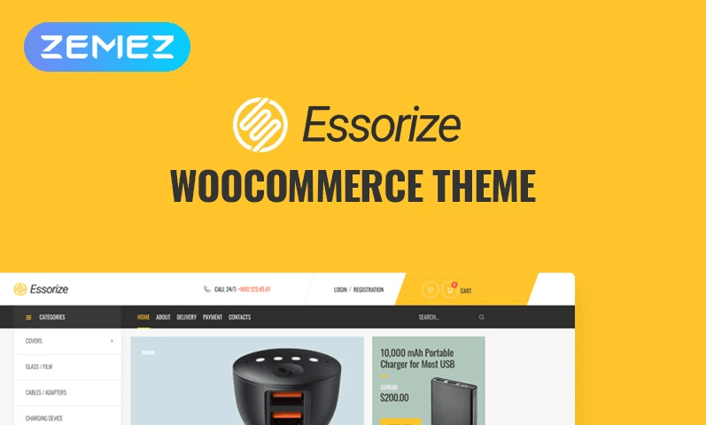 WordPress electronics eСommerce themes