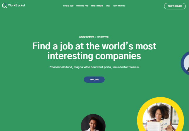 Job Portal template