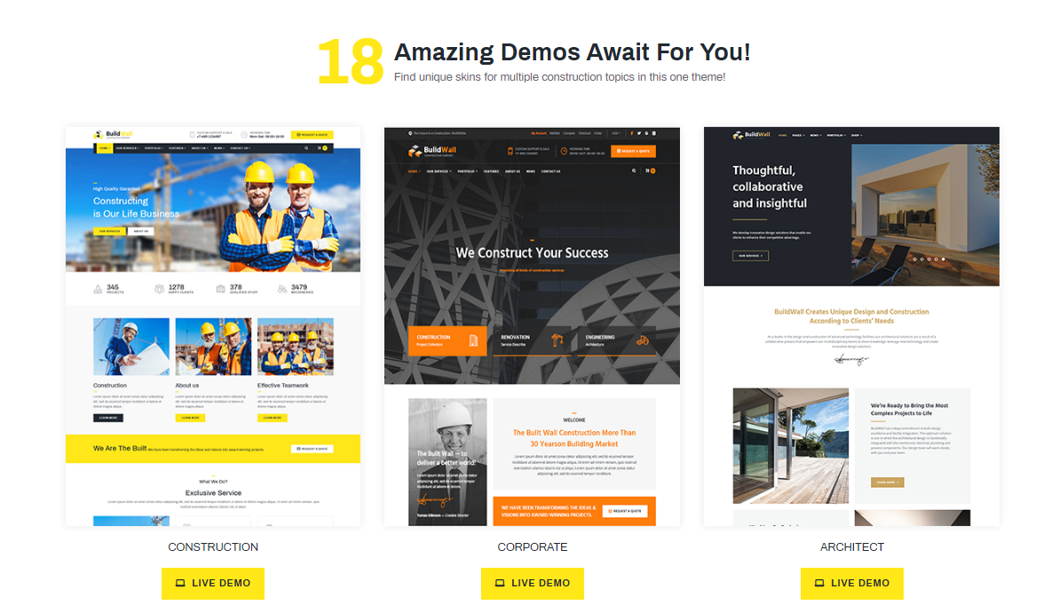 construction multipurpose wordPress theme