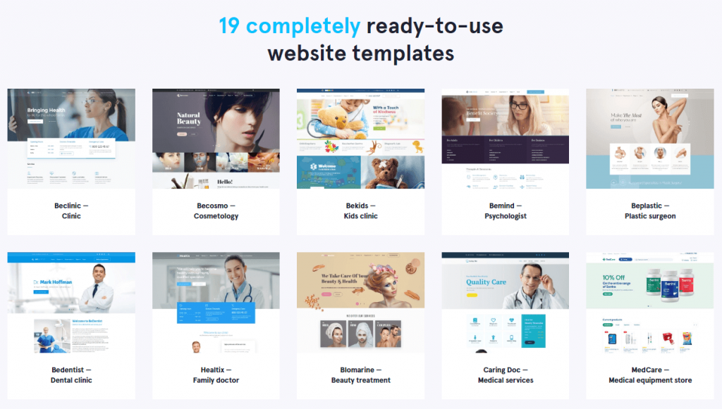 multipurpose medical WordPress theme