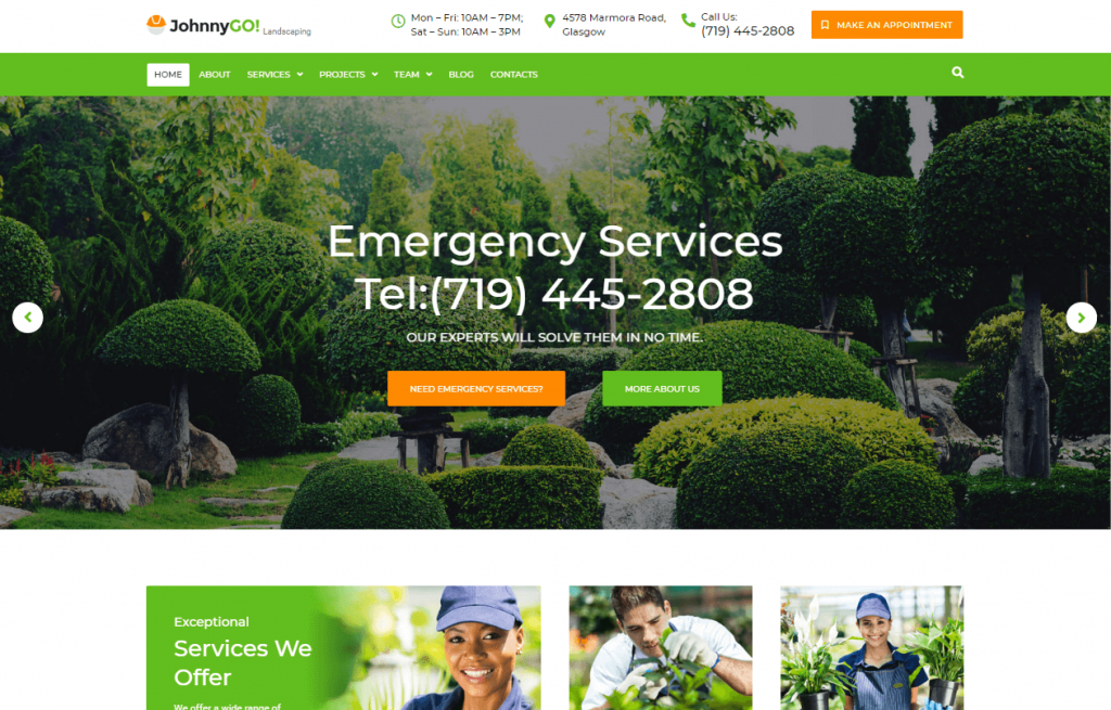  home services multipurpose WordPress theme