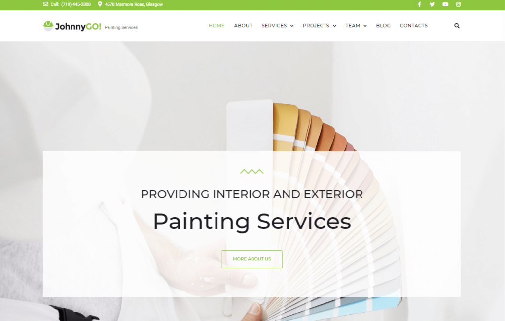 home services multipurpose WordPress theme