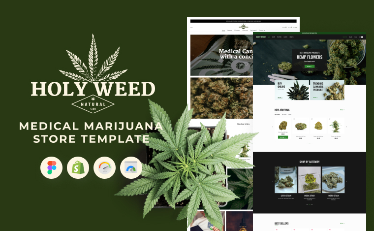 medical marijuana store template