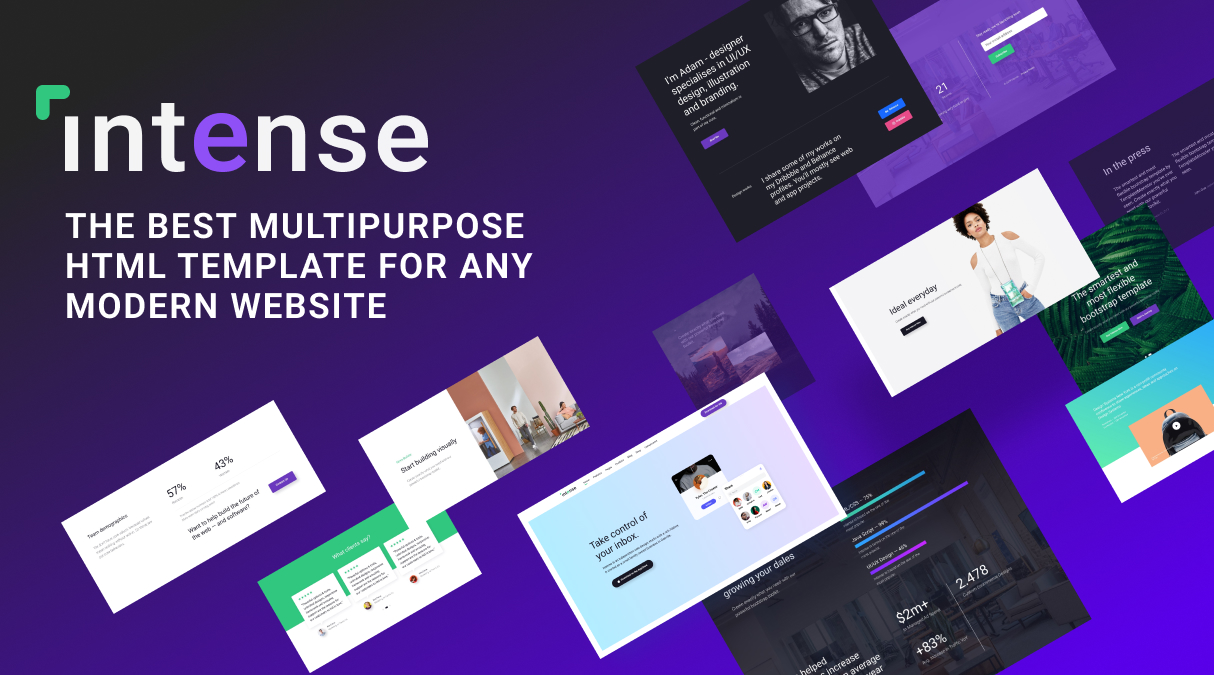 The Best Multipurpose HTML Template For Websites & Stores - Zemez