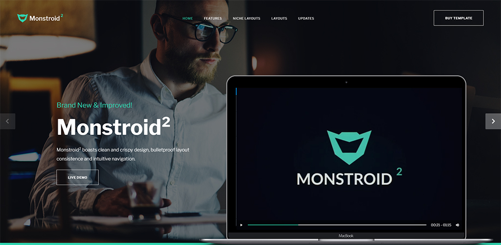 Monstroid2 Multipurpose Website Template