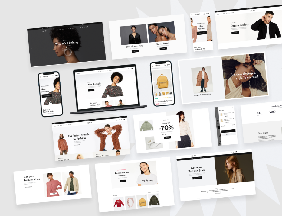 Shopify theme for fashion