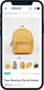 Shopify theme for fashion