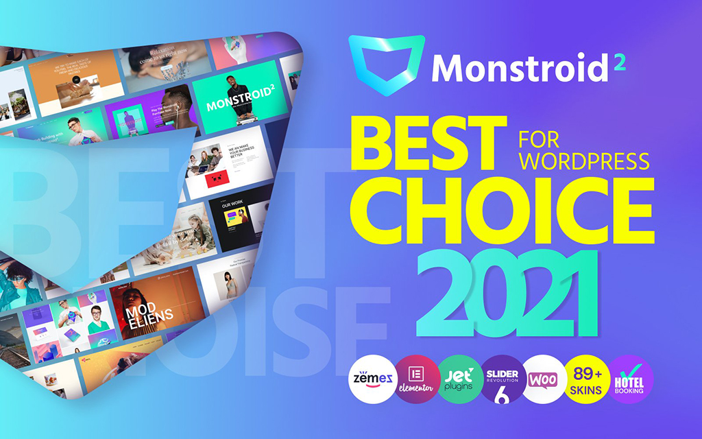 Monstroid2 Multipurpose Modular WordPress Elementor Theme