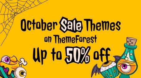 October Sale Themes on ThemeForest
