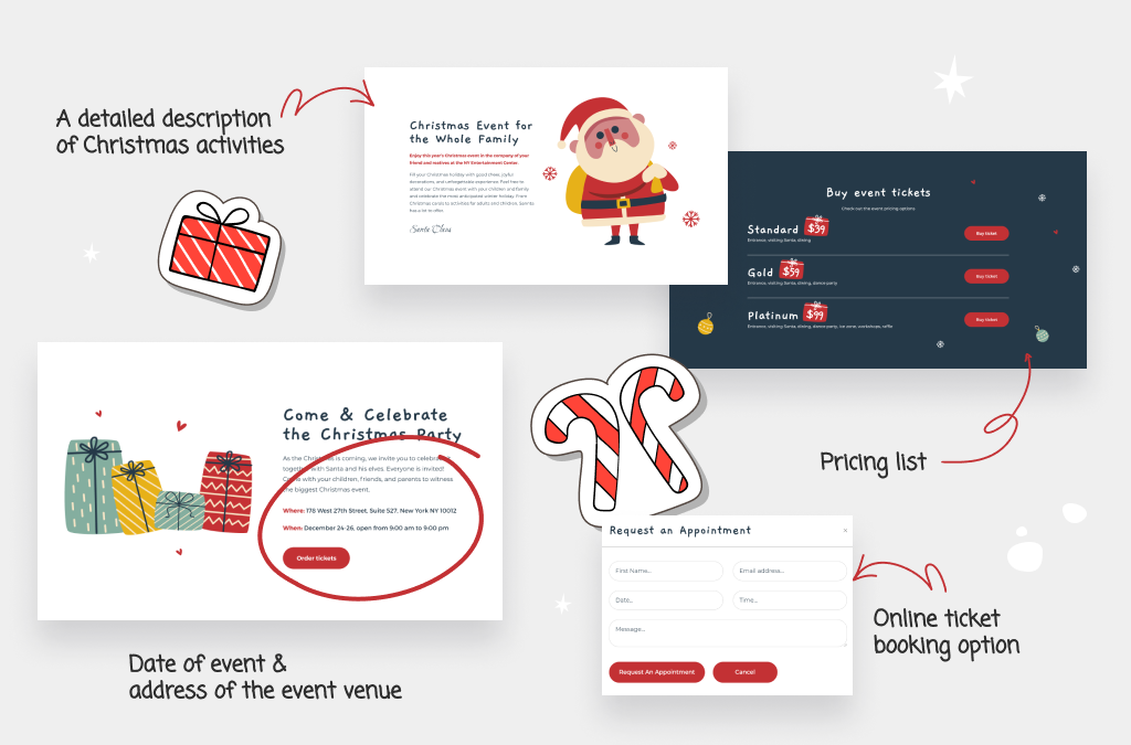 The benefits of Using a Christmas Landing Page