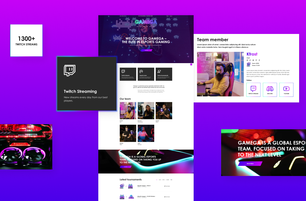 Video Game Awards Gaming Website Template » W3Layouts