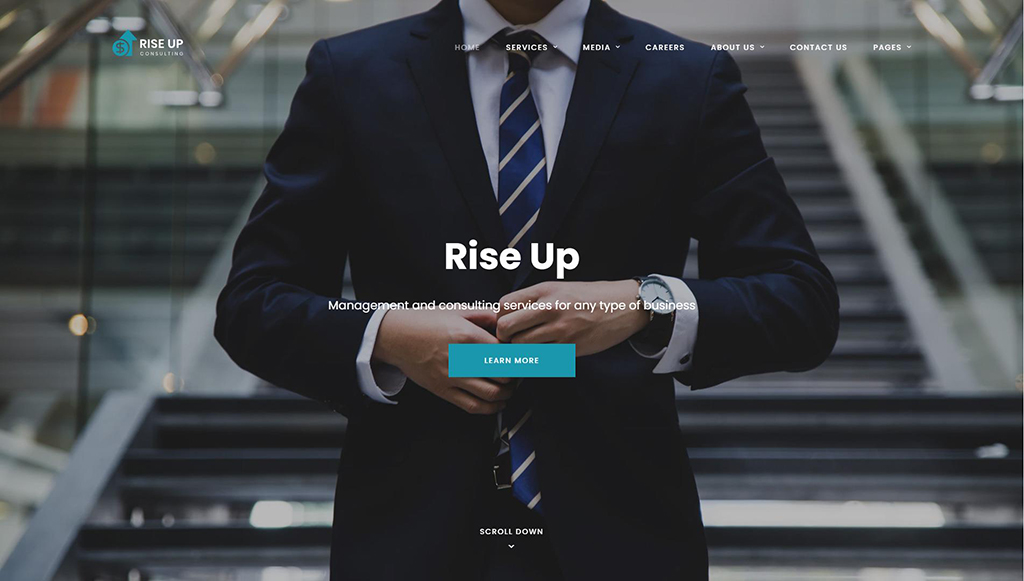 Rise Up - Business Consulting HTML Template