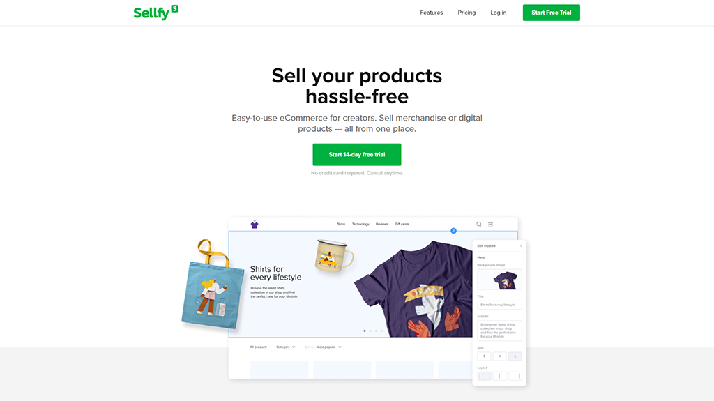 Selling Your Products with Sellfy