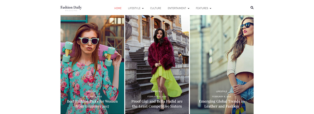 Types of Blog in 2022: Fashion Daily WordPress Theme