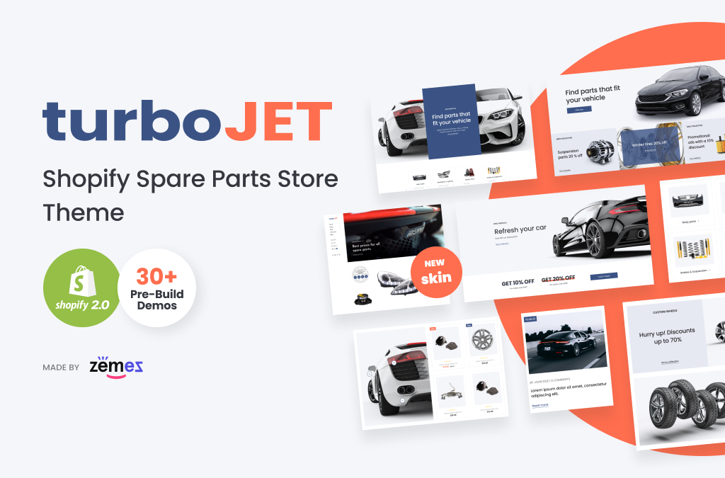 TurboJet - Shopify-Spare-Parts-Store-Theme