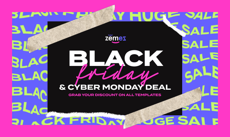 Black Friday Sales 2022: Offers by Zemez