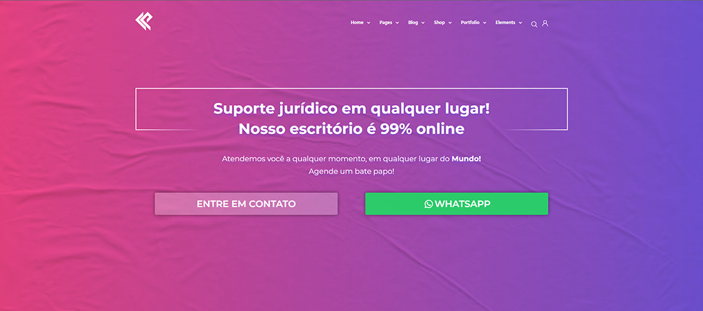 PRJur, A Flexible and Corporate-Style Law Firm Website