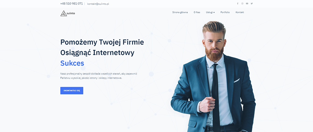 Sulinto, A Professional Web Development Company Website