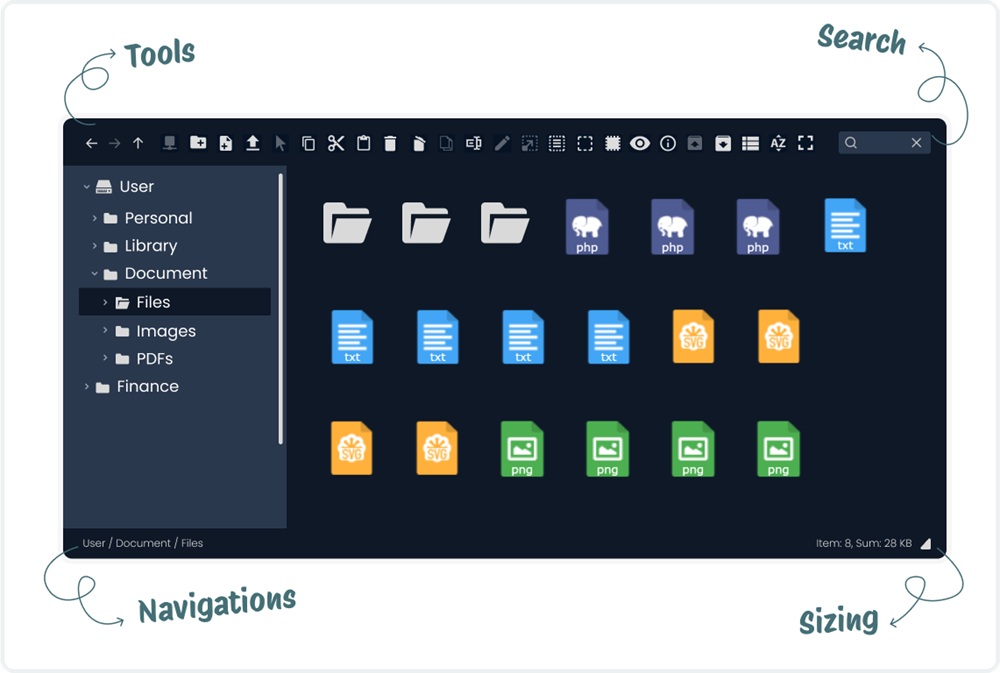 Advanced File Manager