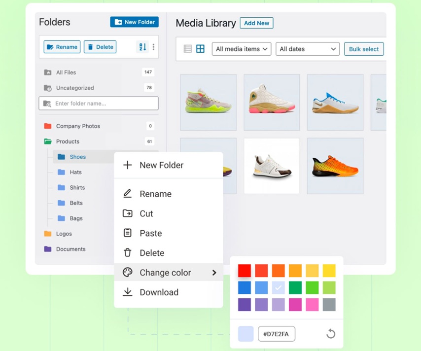FileBird file manager