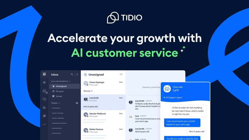 Tidio theme for Shopify store for dropshipping