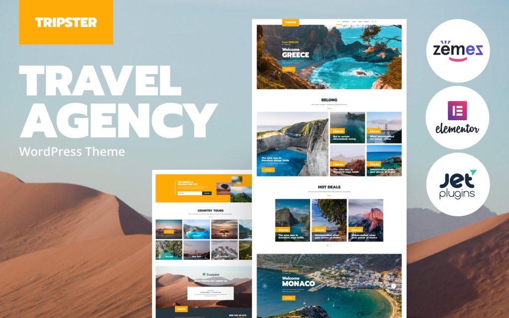 How to create Travel Agency website