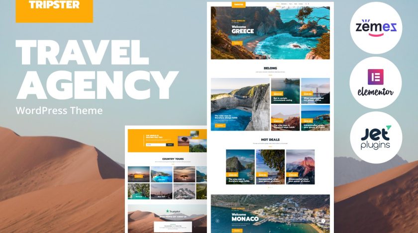 How to create Travel Agency website